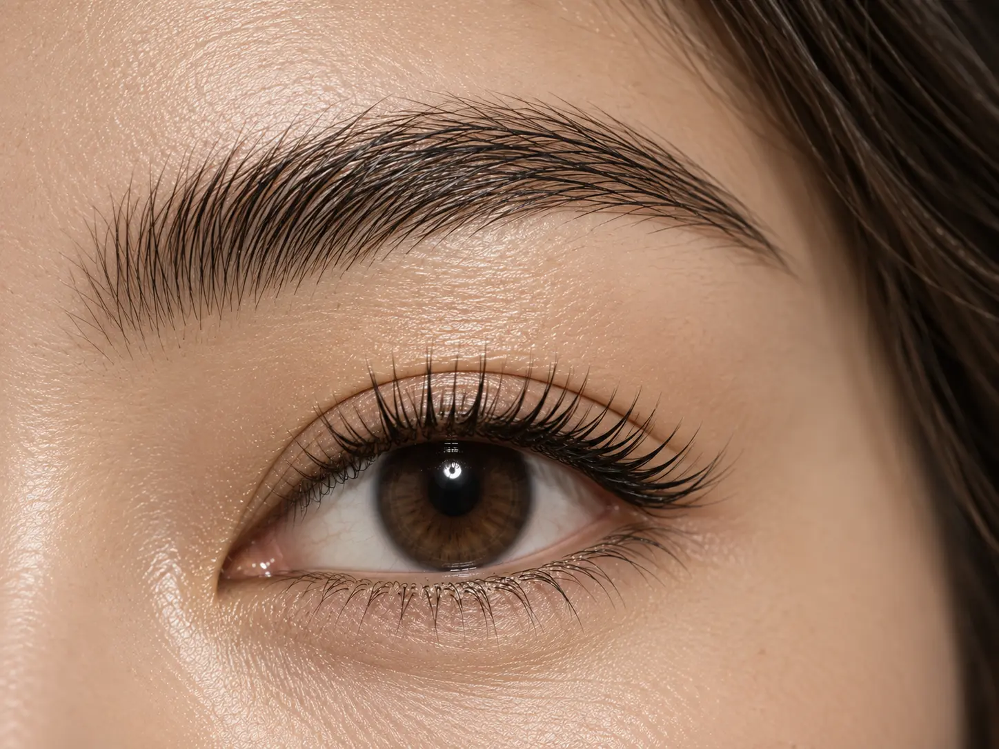 Left eye close-up